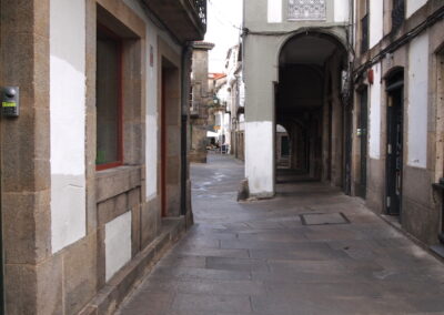 Just a street in Santiago de Compostela