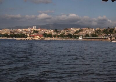 Santiago from ferry